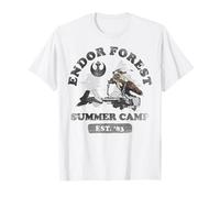 Star Wars Ewok Endor Camp Speeder T-Shirt mit Vintage-Grafik T-Shirt
