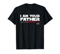 Star Wars Father Sabre White Vater Papa T-Shirt
