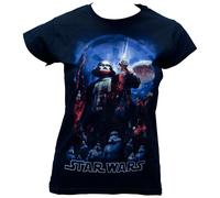 Star Wars - Frauen Shirt The Empire - schwarz S