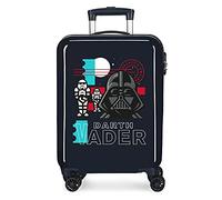 Star Wars Galactic Empire Kabinentasche, Blau, 38 x 55 x 20 cm, starrer ABS-Kombinationsverschluss seitlich, 34 l, 2 kg, 4 Doppelrollen, Handgepäck.