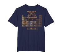 Star Wars Golden Rule Periodensystem der Charaktere T-Shirt T-Shirt, Herren Große Größen, Marineblau, 6X Tall