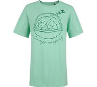 Star Wars Grogu Always Napping - Oversize Oversize T-Shirt hellgrün in S