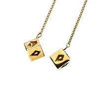 Star Wars Han Solo Corellian Gold 3D W rfel Halskette