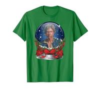 Star Wars Han Solo I Know Snow Globe Holiday T-Shirt, Herren, Dunkelgrün, 3XL