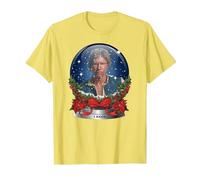 Star Wars Han Solo I Know Snow Globe Holiday T-Shirt, Herren, Gelb, M