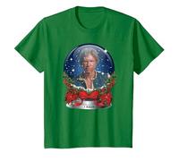 Star Wars Han Solo I Know Snow Globe Holiday T-Shirt, Kinder, Dunkelgrün, 152