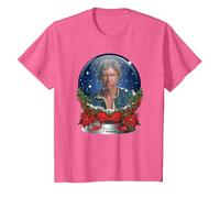 Star Wars Han Solo I Know Snow Globe Holiday T-Shirt, Kinder, Rosa Meliert, 128