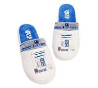 Star Wars Hausschuhe Mens Yoda Jedi oder R2D2 Slip auf Haus Schuhe Müßiggänger 45-46 EU