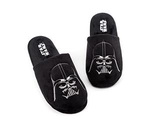 Star Wars Herren Hausschuhe Darth Vader Dark Side Polyester Haus Schuhe 43-44 EU
