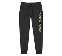 STAR WARS Herren Mandalorian Grogu The Way Young Jogginghose Trainingshose, Schwarz, X-Groß