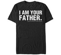Star Wars Herren Offiziell Lizenzierte T-Shirts für Papa Hemd, schwarz, XL