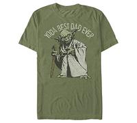 STAR WARS Herren Offiziell Lizenzierte Tees for Dad Hemd, Grün/Grüner Vater, 3X-Groß
