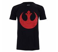 Star Wars Herren Rebel Alliance T-Shirt, Schwarz, XL EU