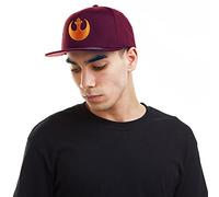 Star Wars Herren Rebel Logo Baseballkappe, Rot (Maroon Mar), Einheitsgröße