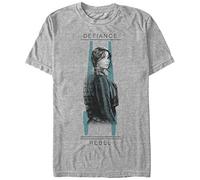 STAR WARS Herren Rogue One Jyn Overlay Graphic T-Shirt, Athletic meliert, L