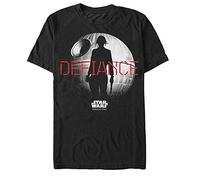 Star Wars Herren T-Shirt Rogue One Jyn Death Defiance - Schwarz - 3X-Groß