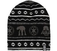 Star Wars Holiday Knit Beanie Hat Black
