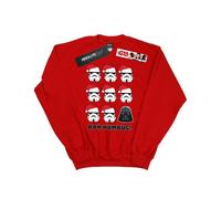 Star Wars - "Humbug" Sweatshirt für Herren (Rot) XL