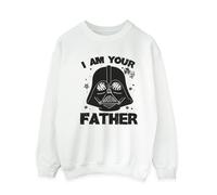 Star Wars - "I Am Your Father" Sweatshirt für Herren (Weiß) XL