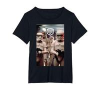 Star Wars Imperial Stormtroopers T-Shirt T-Shirt, Damen Große Größen, Schwarz, 2X