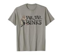 Star Wars Jar Jar Binks T-Shirt, Herren, Schiefergrau, XL