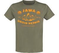 Star Wars Jawa Droid Repair Herren-T-Shirt - khaki - Offizieller & Lizenzierter Fanartikel L