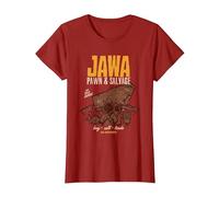 Star Wars Jawa Pawn & Salvage T-Shirt, Damen, Cranberry, M