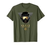 Star Wars Jedi Fallen Order Scout Trooper T-Shirt, Herren, Olivgrün, M