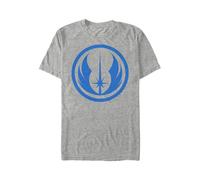 Star Wars - Jedi Order Chest Heather Grey - T-Shirt - Grau - S - 90% Baumwolle, 10% Polyester Grau S