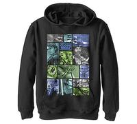 Star Wars Kids Clone Wars Story Squares Youth Pullover Hoodie, Black, Medium