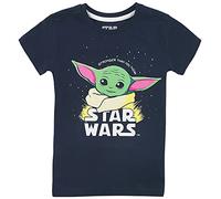 Star Wars Kids - The Mandalorian - Baby Yoda - Grogu Unisex T-Shirt dunkelblau 110/116