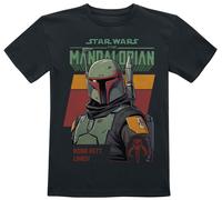 Star Wars Kids - The Mandalorian - Boba Fett Lives T-Shirt schwarz in 152