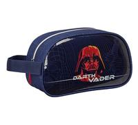 Star Wars Kulturtasche für Kinder, mittelgroß, mit Griff, Kulturbeutel für Kinder, anpassbar an den Wagen, einfache Reinigung, bequem und vielseitig, Qualität und Widerstandsfähigkeit, 26 x 12 x 15 cm