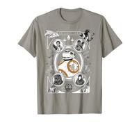 Star Wars Last Jedi BB-8 Center Focus T-Shirt mit Tarotgrafik T-Shirt