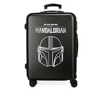 Star Wars Legend Mittelgroßer Koffer, Schwarz, 48 x 68 x 26 cm, ABS, seitlicher Zahlenkombinationsverschluss, 70 l, 3 kg, 4 Doppelrollen