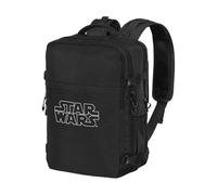Star Wars Logo-Mercury Rucksack Handgepäck Flugzeug 40x20x25cm, Schwarz, Kapazität 20 L