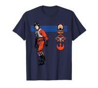 Star Wars Luke Skywalker X-Wing Rebel Pilot im Retro-Look T-Shirt