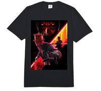 Star Wars Maul Shadow Lord Maul 3 Panel Ready to Fight Comfort Colors Adult Heavyweight T-Shirt