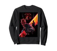 Star Wars Maul Shadow Lord Maul 3 Panel Ready to Fight Sweatshirt