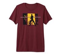 Star Wars Maul Shadow Lord Maul Minimalistic 3 Panel Art Premium T-Shirt