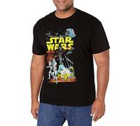Star Wars Men's Galactic Battle T-Shirt - Black - Large