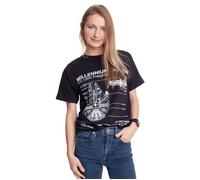 Star Wars - Millenium Falcon Sketch - T-Shirt - Schwarz - S - 100% Baumwolle,Jersey Schwarz S