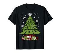 Star Wars Möge Die Macht Mit Dir Sein Weihnachtsbaum T-Shirt