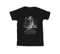Star Wars - "New Hope" T-Shirt für Herren (Schwarz) XL
