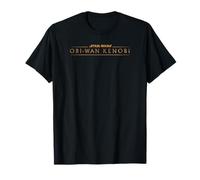 Star Wars: Obi-Wan Kenobi Golden Text Logo T-Shirt
