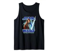 Star Wars: Obi-Wan Kenobi Jedi Lightsaber Portrait Tank Top
