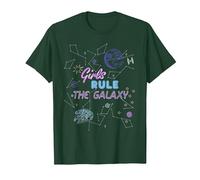 Star Wars Outer Space Girls Rule The Galaxy T-Shirt T-Shirt, Herren, Waldgrün, M