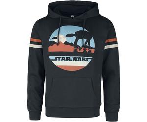 Star Wars Planet Scarif Kapuzenpullover schwarz in 4XL