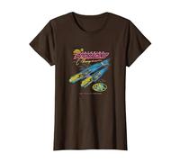 Star Wars Pod Racing Champion Neon Space Racer T-Shirt, Damen, Braun, M