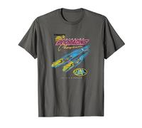Star Wars Pod Racing Champion Neon Space Racer T-Shirt, Herren, Anthrazit, XXL